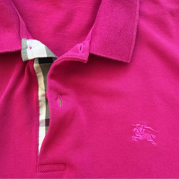 Burberry men polo Tshirt size L Retail 195$ - Picture 3 of 8